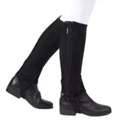Dublin Suede Half Chaps II Childs 12 Dublin Suede Half Chaps II Childs -Exquisite Equestrian Equipment Store suede half chaps ii black 1 3 jpg