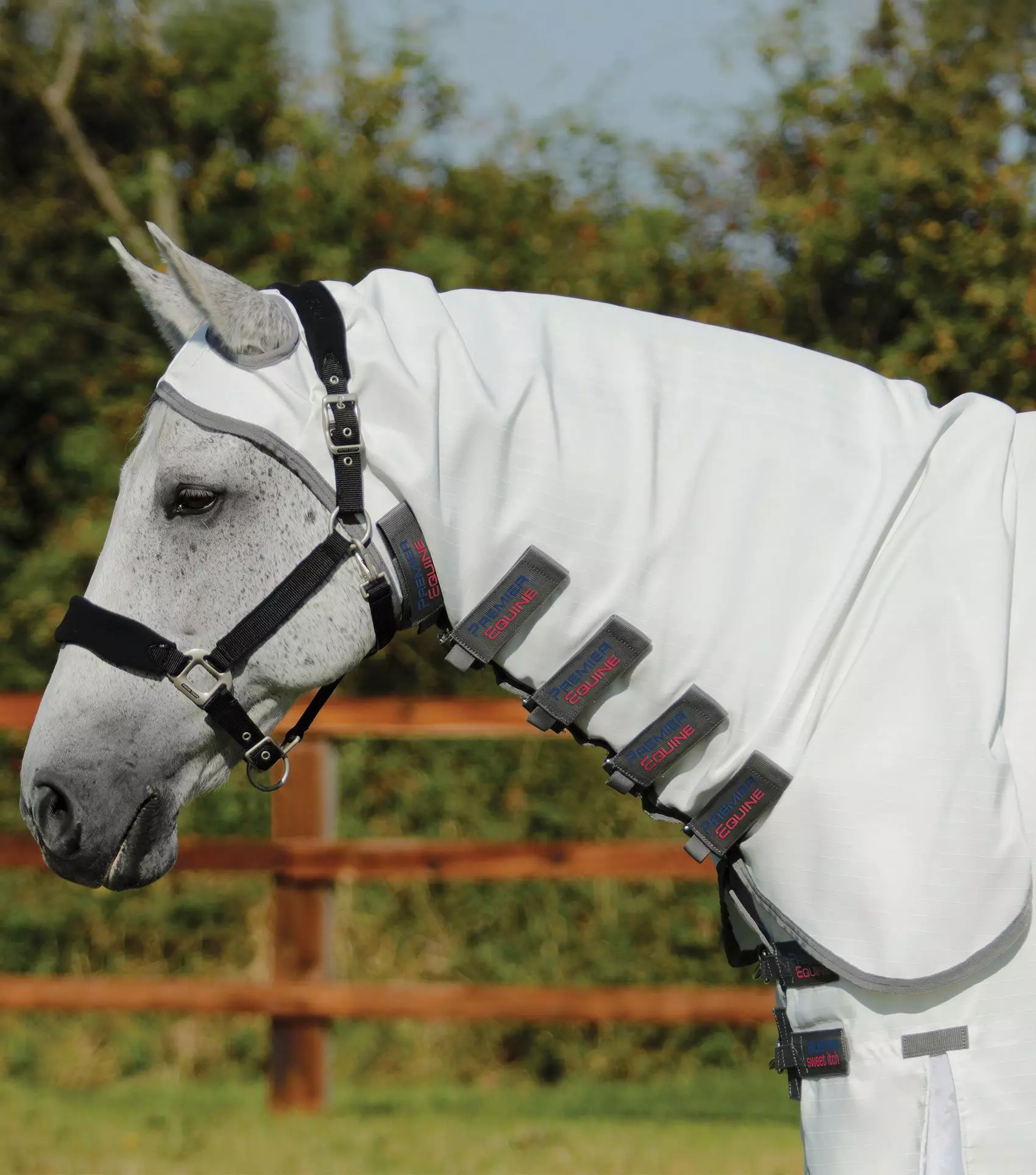 Premier Equine Sweet Itch Buster Fly Rug With Belly Flap 8 Premier Equine Sweet Itch Buster Fly Rug With Belly Flap - Image 6
