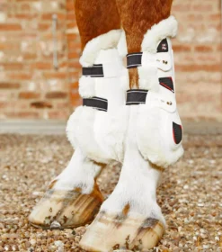 Premier Equine Techno Wool Tendon Boots 36 Premier Equine Techno Wool Tendon Boots -Exquisite Equestrian Equipment Store techno wool tendon boots white 2 jpg