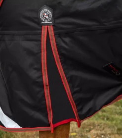 Premier Equine Titan 450g Turnout Rug With Snug-Fit Neck Cover -Exquisite Equestrian Equipment Store titan 450 turnout rug black 3 1 jpg