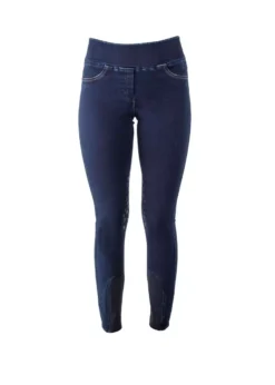 Mark Todd Denim Jeggings - Blue -Exquisite Equestrian Equipment Store tod603334 4 jpg