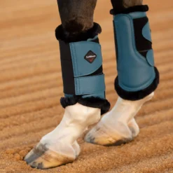LeMieux Fleece Lined Brushing Boots Pair 40 LeMieux Fleece Lined Brushing Boots Pair -Exquisite Equestrian Equipment Store tracyrobertson lmwinter2022 043 2 jpg