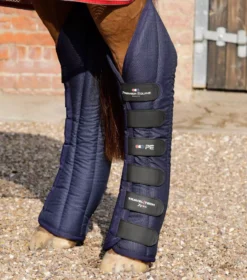 Premier Equine Travel-Tech Xtra Travel Boots -Exquisite Equestrian Equipment Store travel tech xtra travel boots navy 2 2 jpg