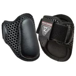 Equilibrium Tri-Zone Fetlock Boots -Exquisite Equestrian Equipment Store tri zone fetlock boots black square web 2 jpg
