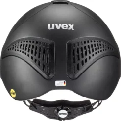 Uvex Exxential II MIPS -Exquisite Equestrian Equipment Store uvex exxential ii mips black back 1 jpg
