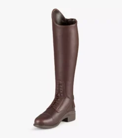 Premier Equine Vallardi Ladies Leather Field Tall Riding Boot -Exquisite Equestrian Equipment Store vallardi tall boot brown 5 3 jpg
