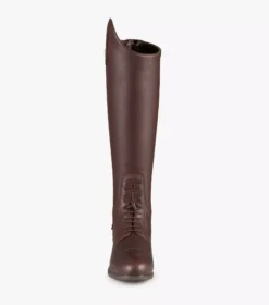 Premier Equine Vallardi Ladies Leather Field Tall Riding Boot -Exquisite Equestrian Equipment Store vallardi tall boot brown 6 10 jpg