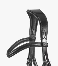 Premier Equine Verdura Anatomic Snaffle Bridle -Exquisite Equestrian Equipment Store verdura anatomic snaffle bridle black 6 1 jpg