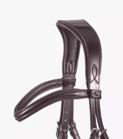 Premier Equine Verdura Anatomic Snaffle Bridle -Exquisite Equestrian Equipment Store verdura anatomic snaffle bridle brown 6 1 jpg