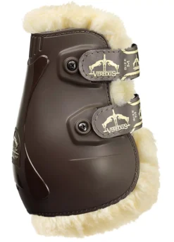 Veredus Pro Jump Velcro Save The Sheep Fetlock Boots -Exquisite Equestrian Equipment Store veredus pro jump velcro save the sheep fetlock boots brown 1 jpg