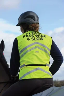 Weatherbeeta Reflective Waistcoat Hi Vis Adults 32 Weatherbeeta Reflective Waistcoat Hi Vis Adults -Exquisite Equestrian Equipment Store weatherbeeta reflective waistcoat hi vis yellow 2 4 jpg