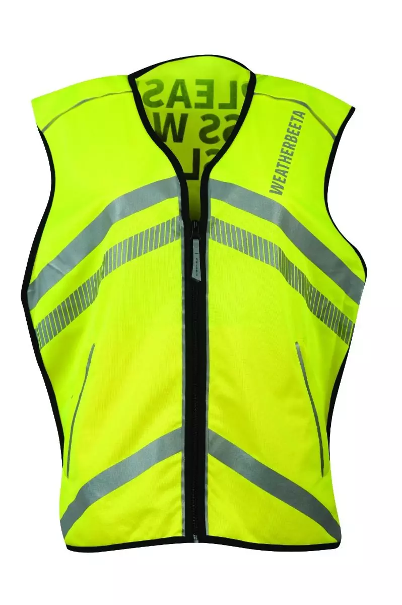Weatherbeeta Reflective Waistcoat Hi Vis Adults 11 Weatherbeeta Reflective Waistcoat Hi Vis Adults - Image 9