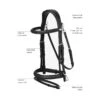 LeMieux Work Bridle -Exquisite Equestrian Equipment Store website bride features work 3