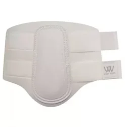 Woof Wear Club Brushing Boot - WB0003 -Exquisite Equestrian Equipment Store white flat 1 3 jpg