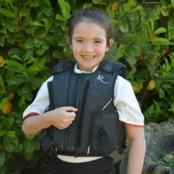 Rhinegold Childrens Prestige Zip Front Body Protector -Exquisite Equestrian Equipment Store z711 web 1 1 jpg